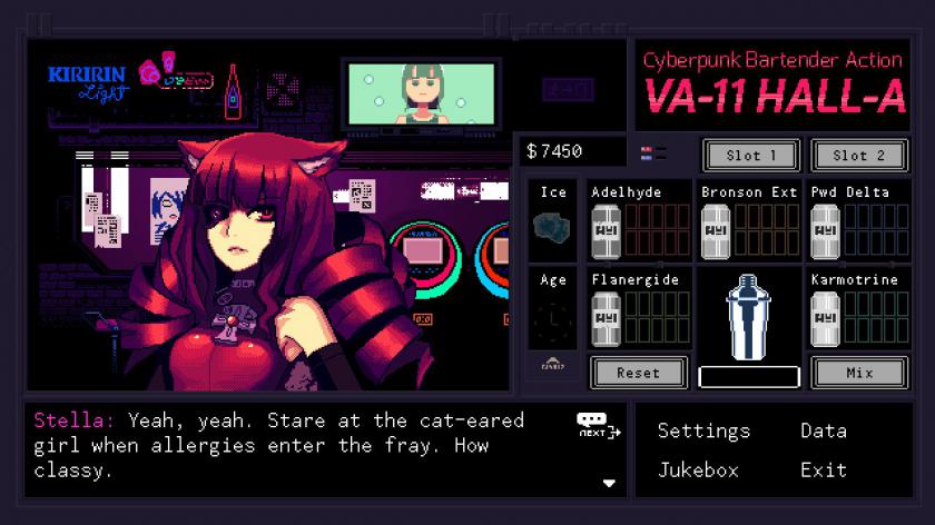 VA-11 HALL-A：赛博朋克酒保行动 VA-11 Hall-A: Cyberpunk Bartender Action_2