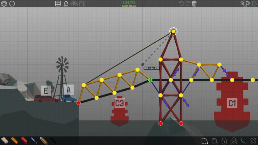 多边形造桥 Poly Bridge_1