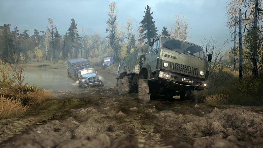 旋转轮胎：泥泞奔驰 Spintires: MudRunner_4