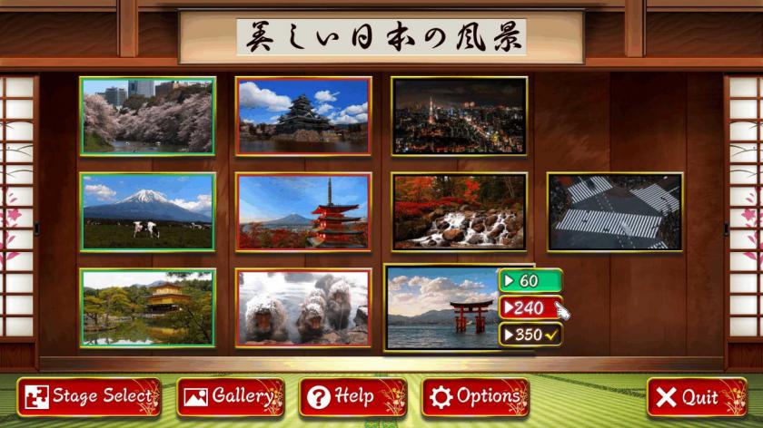 动态拼图：美丽的日本风景 Beautiful Japanese Scenery - Animated Jigsaws_1