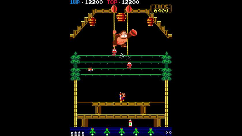 街机档案：森喜刚3 Arcade Archives DONKEY KONG 3_1