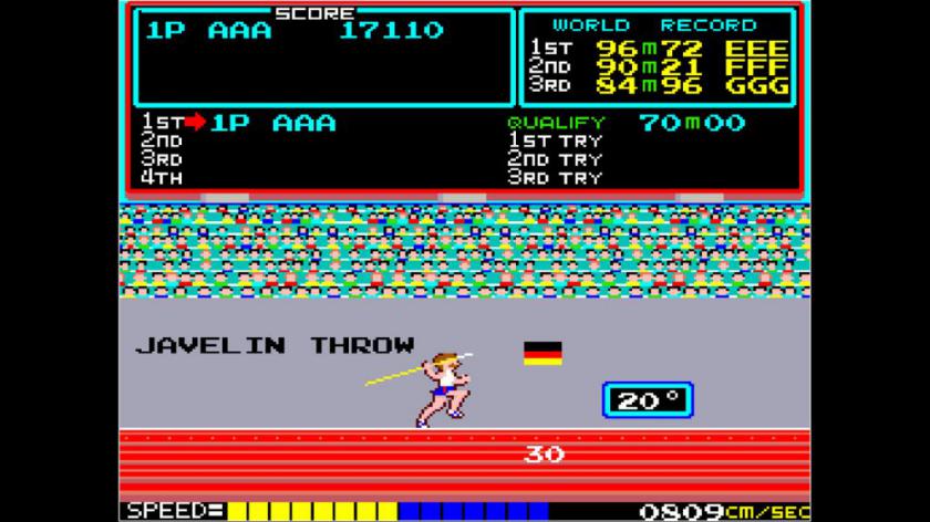 街机档案：田径赛 Arcade Archives TRACK & FIELD_3