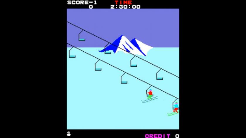 街机档案：高山滑雪 Arcade Archives ALPINE SKI_3