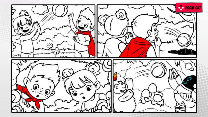 漫画图画书 Comic Coloring Book_0